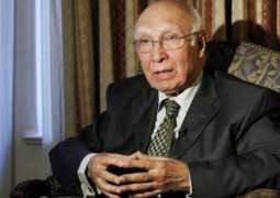 Pakistan will oppose India's stoke piling of weapons, Sirtaj Aziz stated.