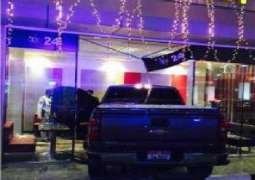 Ajman: Pickup Truck crashed into McDonald, 2 killed