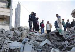 Syria warplanes bombing in the Syrian city of Idlib, killing 9 people