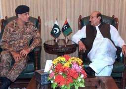 CM Sindh meets rangers core commander