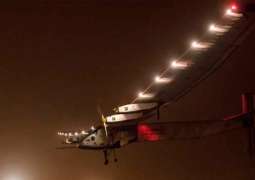 Solar Impulse, Si2, landed in Abu Dhabi