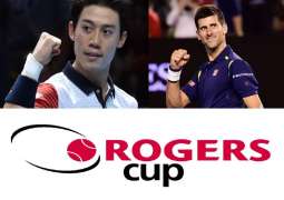 Rogers Cup, Novak Djokovic and Kei Nishikori qualified for the 3rd round