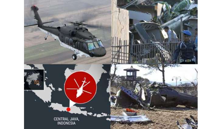 Indonesian chopper crashed, killing 3 personnel in Java