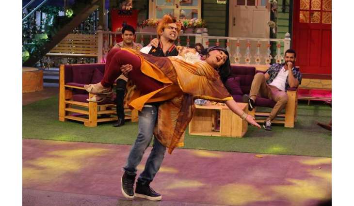 Varun Dhawan performed as Tahir Shah's Angel on Kapil Sharma show
