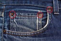 Small buttons on Jeans pants, why?