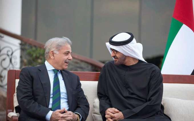 Arrival of UAE’s Cultural Minister in Lahore, CM Punjab welcomed him.