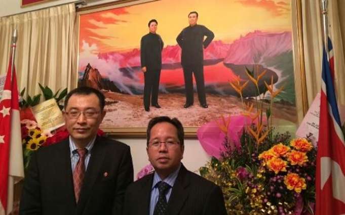 North Korean ambassador calls on Raiz Pirzada