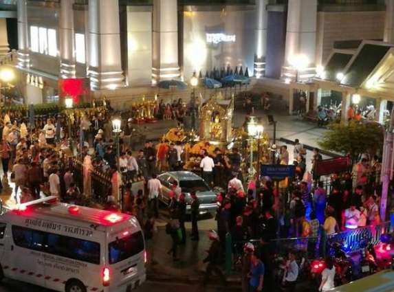 Car slams into Bangkok shrine, injures four