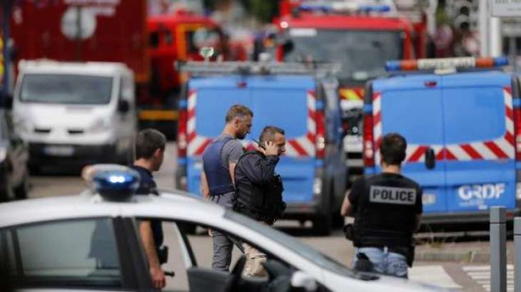 Second hostage fighting for life after north France church attack: ministry
