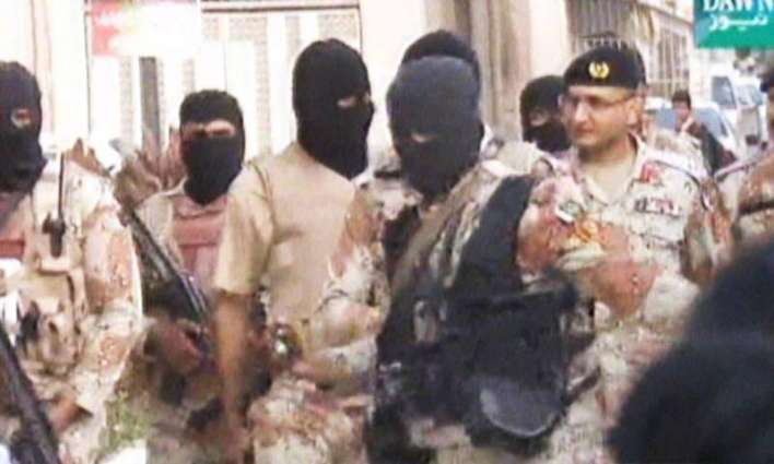 Pakistan Rangers arrested many target killers and terrorists in raids