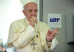 Pope Francis denied equating Islam with violence