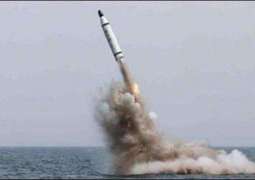 North Korea's ballistic missile experiment into the Sea of Japan
