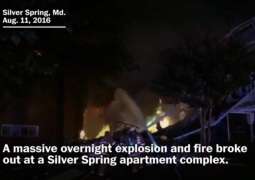 Massive explosion and fire wrecked Silver Spring apartment complex