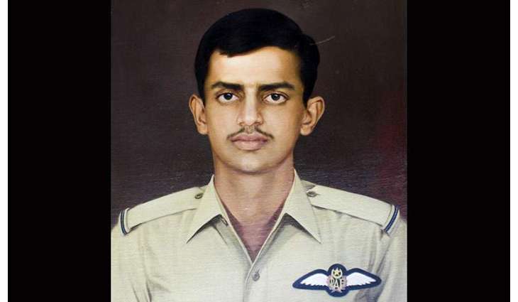 the brave Rashid Minhas sacrificed his life today while protecting his dear homeland