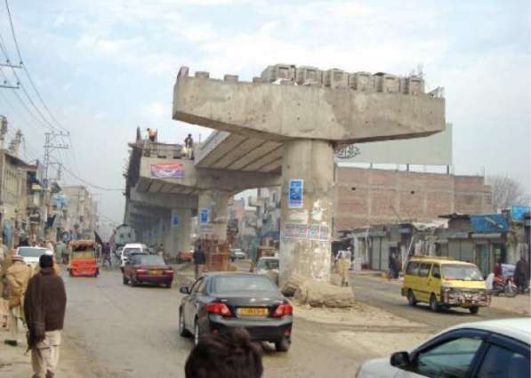 Takht Bai railway flyover to be completed by end of August