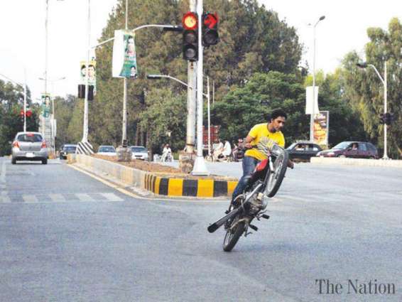 Nine one-wheelers arrested