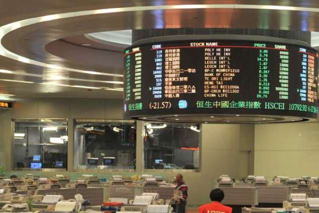 Hong Kong stocks higher by lunch