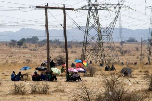 S.African power plant workers embark on illegal strike