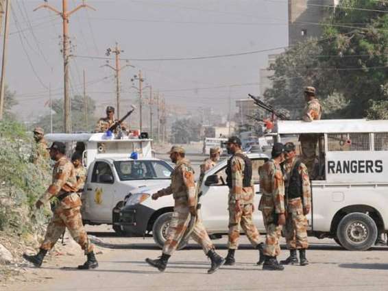 Karachi: Rangers operation, 3 suspect arrested