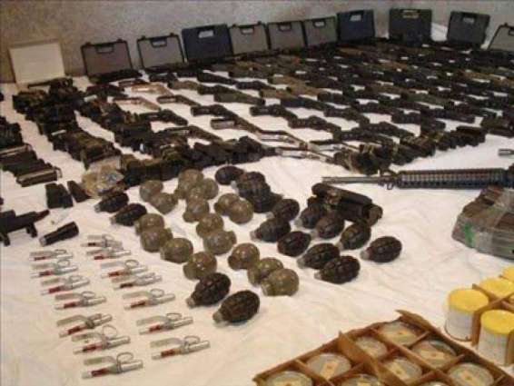 FC seizes huge cache of explosives in Barkhan