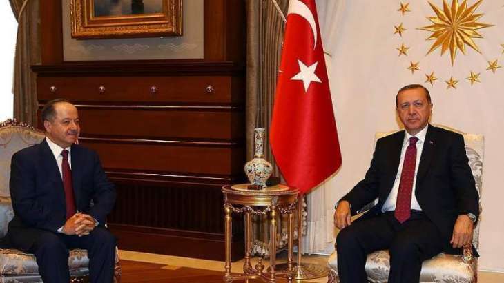 Turkey's Erdogan meets with KRG's Barzani