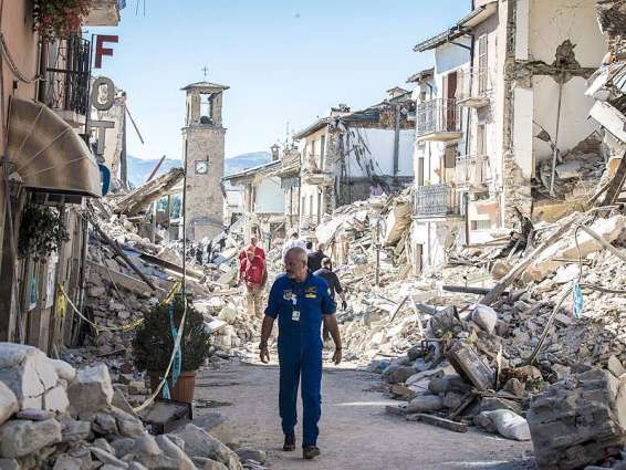 اٹلی،زلزلے وچ ہلاک تھیونڑ آلیاں دی تعداد ودھ تے160 تھی گئی