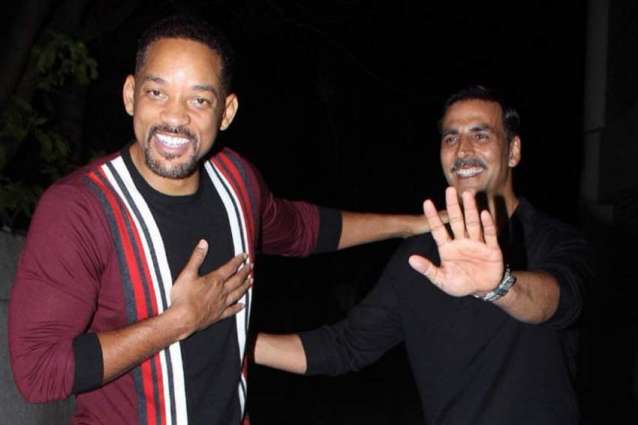 Will Smith Attends Akshay Kumar and Twinkle Khanna's celebration party