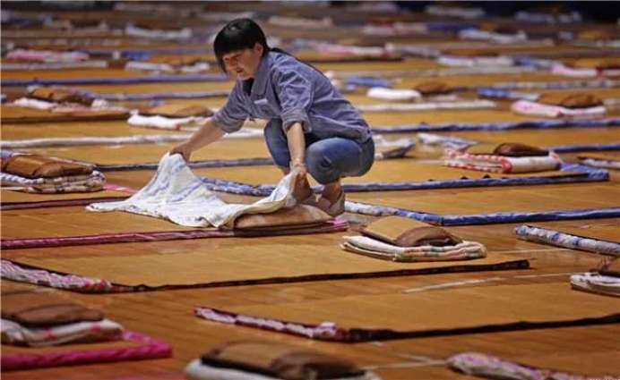 China University gave a temporary bed for parents of new enrolled students