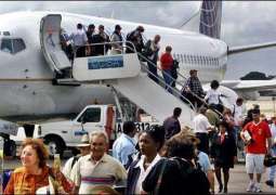 America’s First Passenger Plane reached Cuba