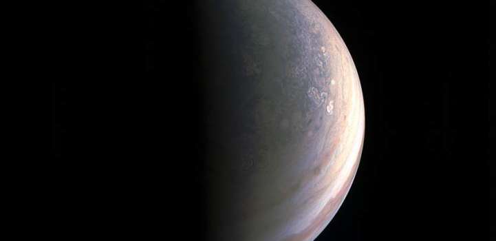 First-ever images of Jupiter’s North Pole