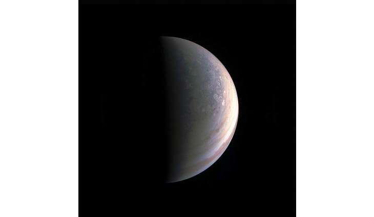 First-ever images of Jupiter’s North Pole