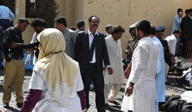 د كوئټې پېښې سره د ټولنې ملا ماته شوې د جهاز رانی او بندرځايونو وفاقی وزیر حاصل بزنجو په سېنېټ كښې د خيالاتو څرګندونه