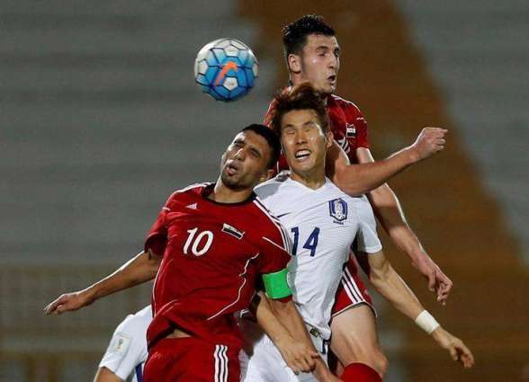 Football: Syria 0 South Korea 0 in World Cup qualifier 