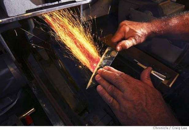 Knives sharpeners, blacksmith businesses shine ahead of Eidul Azha 