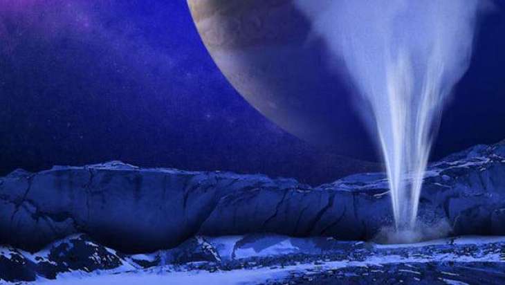 Traces of water on Jupiter’s moon Europa