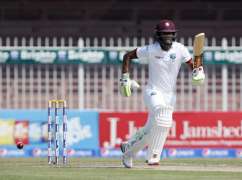 West Indies 141-4 Against Pakistan At Tea-Break