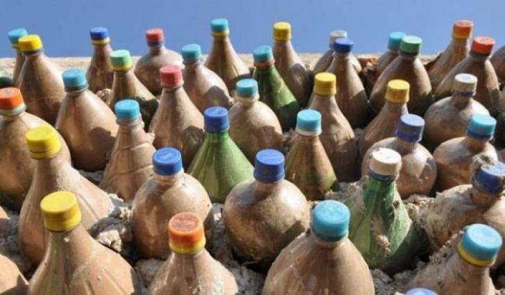 Rahim Yar Khan: House made of plastic bottles