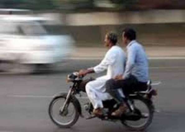 Islamabad: Pillion riding to ban tomorrow