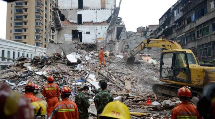 China: 4 residential buildings collapsed, 8 people killed