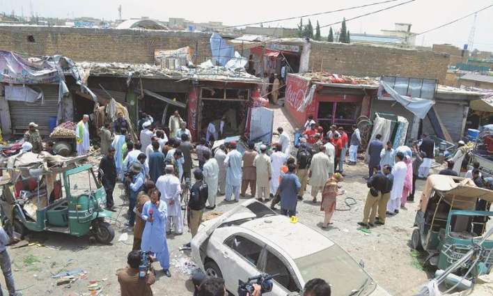 مقتل 59 شخصاً وإصابة أكثر من 100 آخر إثر هجوم إرهابي على كلية لتدريب الشرطة في مدينة كويتا الباكستانية