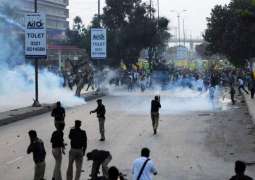 ملیر15وچ احتجاج :صورتحال وِگڑ گئی، پولیس حکمت عملی تیار کرن وچ مصروف