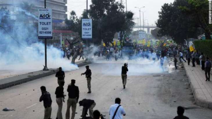 ملیر15وچ احتجاج :صورتحال وِگڑ گئی، پولیس حکمت عملی تیار کرن وچ مصروف
