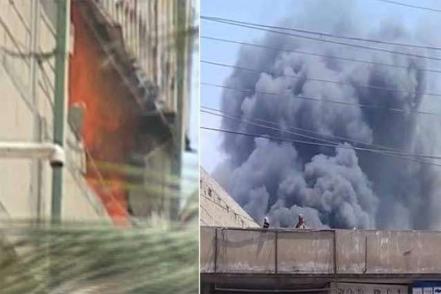 لاہور دی گارمنٹس فیکٹری اچ بھاہ لگ ونجنڑ پاروں ترائے مزدور جاں بحق