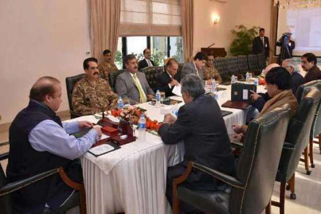 اسلام آباد: وزیر اعظم میاں نواز شریف دی صدارت ہیٹھ لائن آف کنٹرول دی صورتحال اُتے جائزا اجلاس