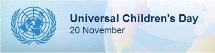 Universal children Day on November 20 