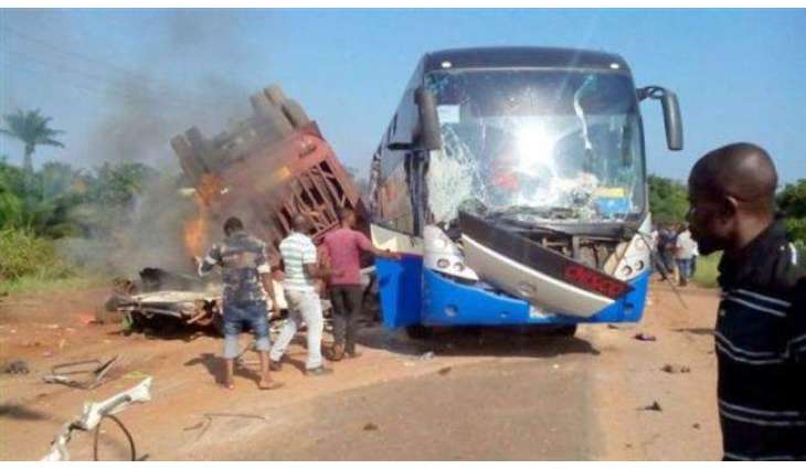 11 children killed as the bus rammed into a procession