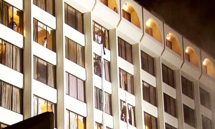 12 killed, 80 injured in hotel fire in Karachi 