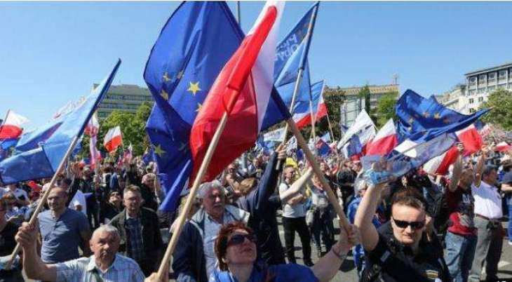 پولینڈ اچ حکومت مخالف مظاہرے