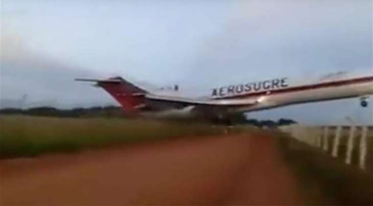 Cargo plane crashes in Colombia, 5 dead 1 injured