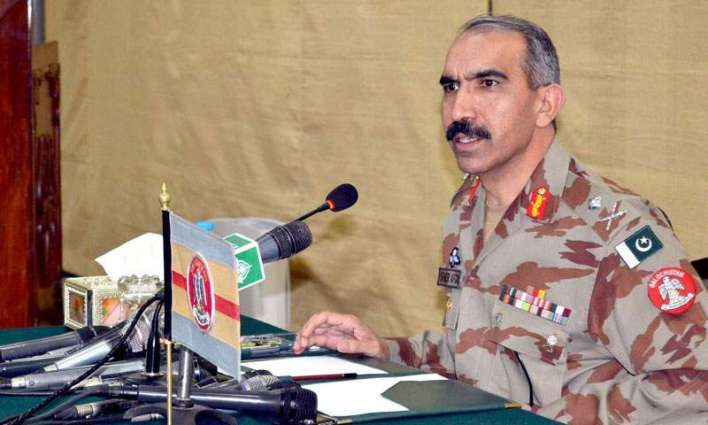 آئی جی ایف سی میجر جنرل شیرافگن فرنٹیئر کور بلوچستان نا کمانڈ ءِ میجر جنرل ندیم احمد انجم نا حوالہ کرے